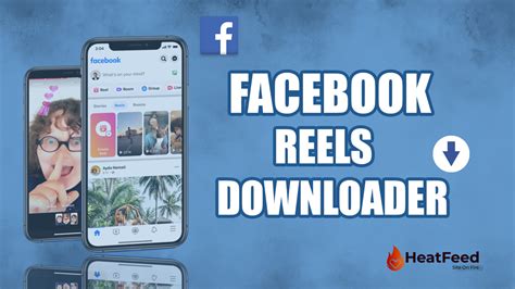 Once open, tap your profile picture on your feed at the top left. . Download fb reel